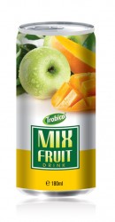 180ml Mix fruit drink alu can